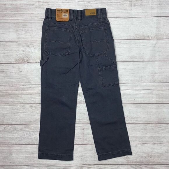 Urban pipeline 100% cotton carpenter adjustable waist regular pants boys sz 10 - Picture 9 of 9